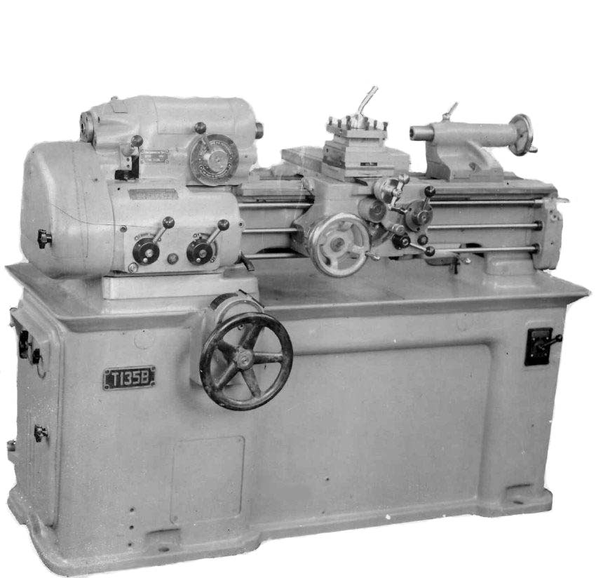 Загальний вигляд токарно-гвинторізного верстата Т135в